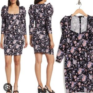 Ted Baker Dracena Puff Sleeve Dress